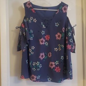 Top with open shoulder